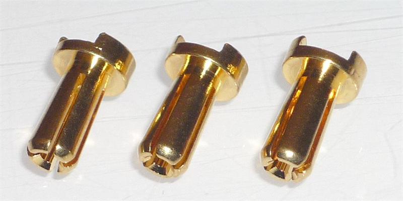Acuvance Bullet Connector Male D=3.5mm L=10mm for Motor