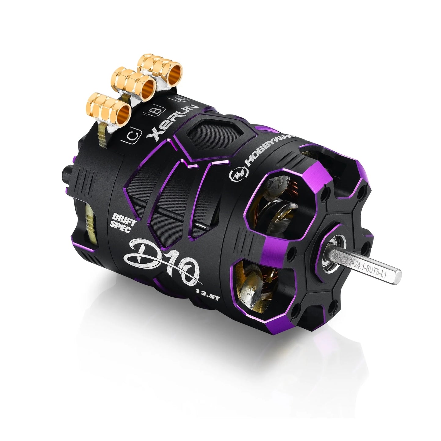 Hobbywing Xerun D10 Drift Brushless Motor (13.5T) purple
