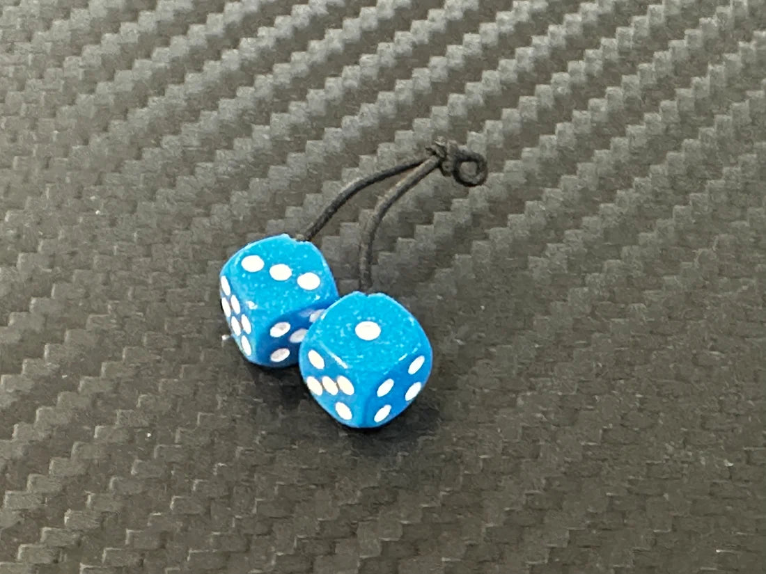 ETO Works Fuzzy Dice GLITTER Edition (Blue) ETW-FD-BL)