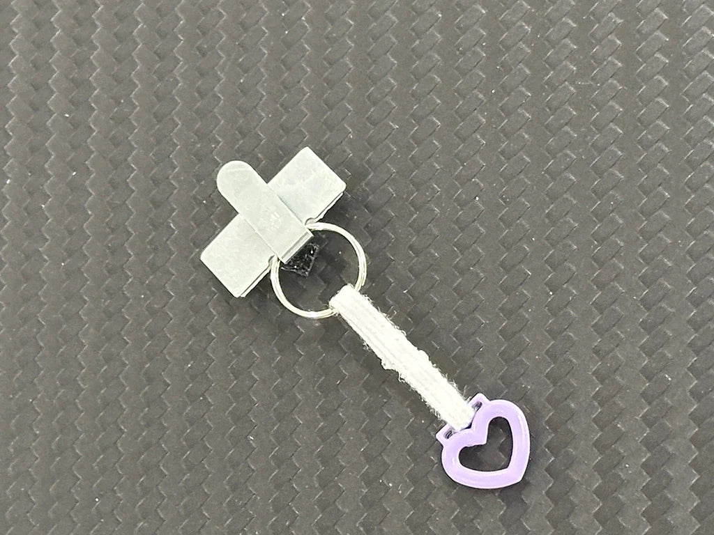 ETOWORKS Swing Ring Heart / PURPLE