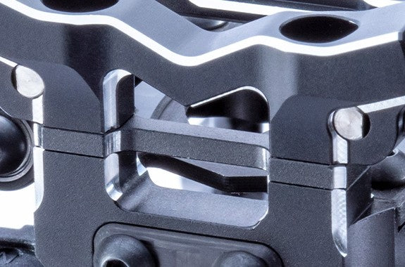 Reve D MC-III Alu. Shock Tower Spacer 2mm