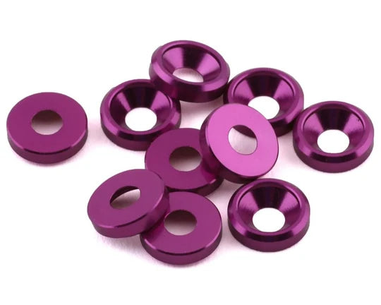 Scale Reflex Countersunk Washers Dish M3 (10 Pack)