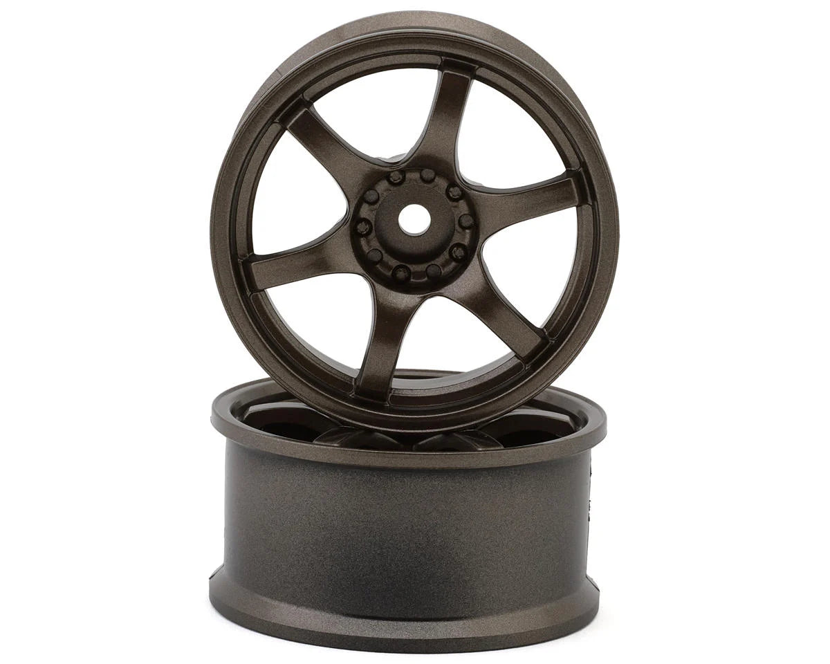 LAB Gram Lights 57D 1/10 Standard Traction Drift Wheels (Bronze) (2) (6mm Offset) w/12mm Hex