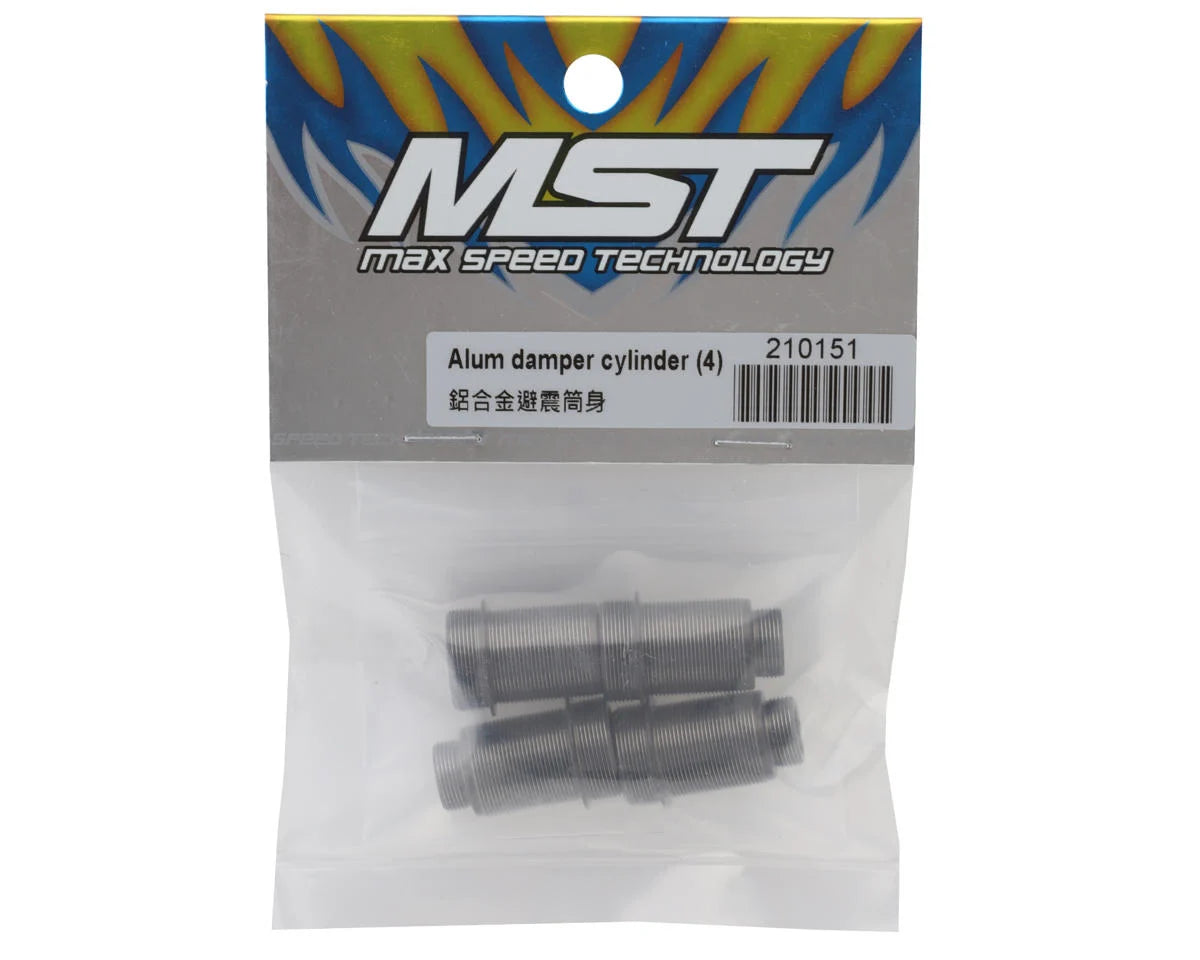 MST MRX GT/RMX GT Aluminum Shock Bodies (4)