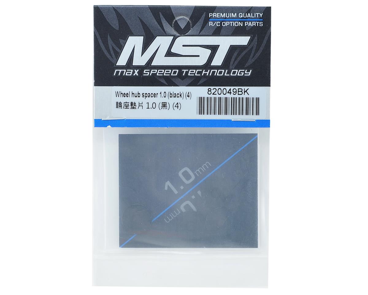 MST Wheel hub spacer 1.0 (black) (4)