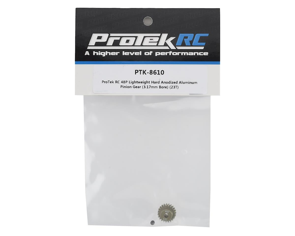 ProTek RC 48P Lightweight Hard Anodized Aluminum Pinion Gear (3.17mm Bore) (23T)
