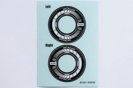 REVE D Wheel Sticker for RW-GA18 (Black/White)(RJ-WS01KW)