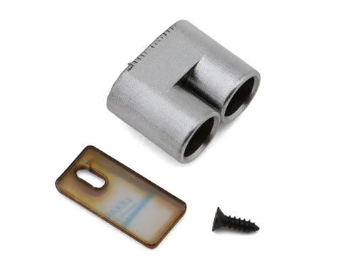 Sideways RC 1/10 Scale 9mm Back Fire Double Pipe Exhaust Tip (Style 3)