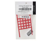 Sideways RC Scale Drift Window Net (Red) (Small)