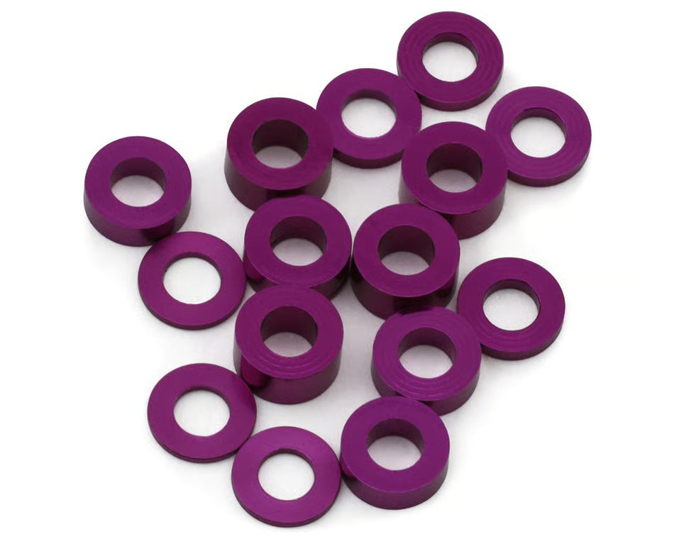 Scale Reflex 3mm Aluminum Spacer Set (16) Purple