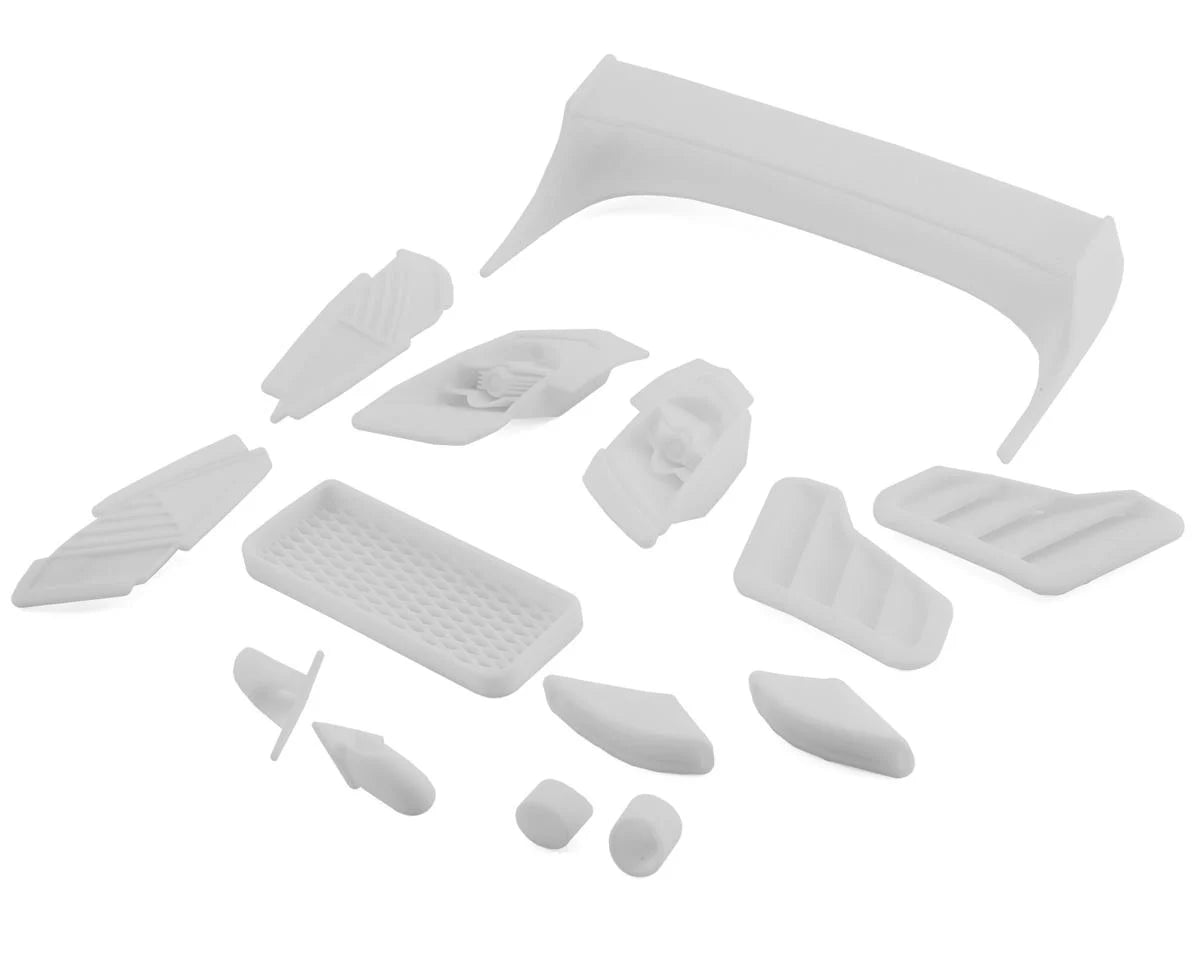24K RC Technology 1/10 '09 Nissan 350Z Veilside Full Drift Body Set w/Cosmetic Mods (Clear) (257
