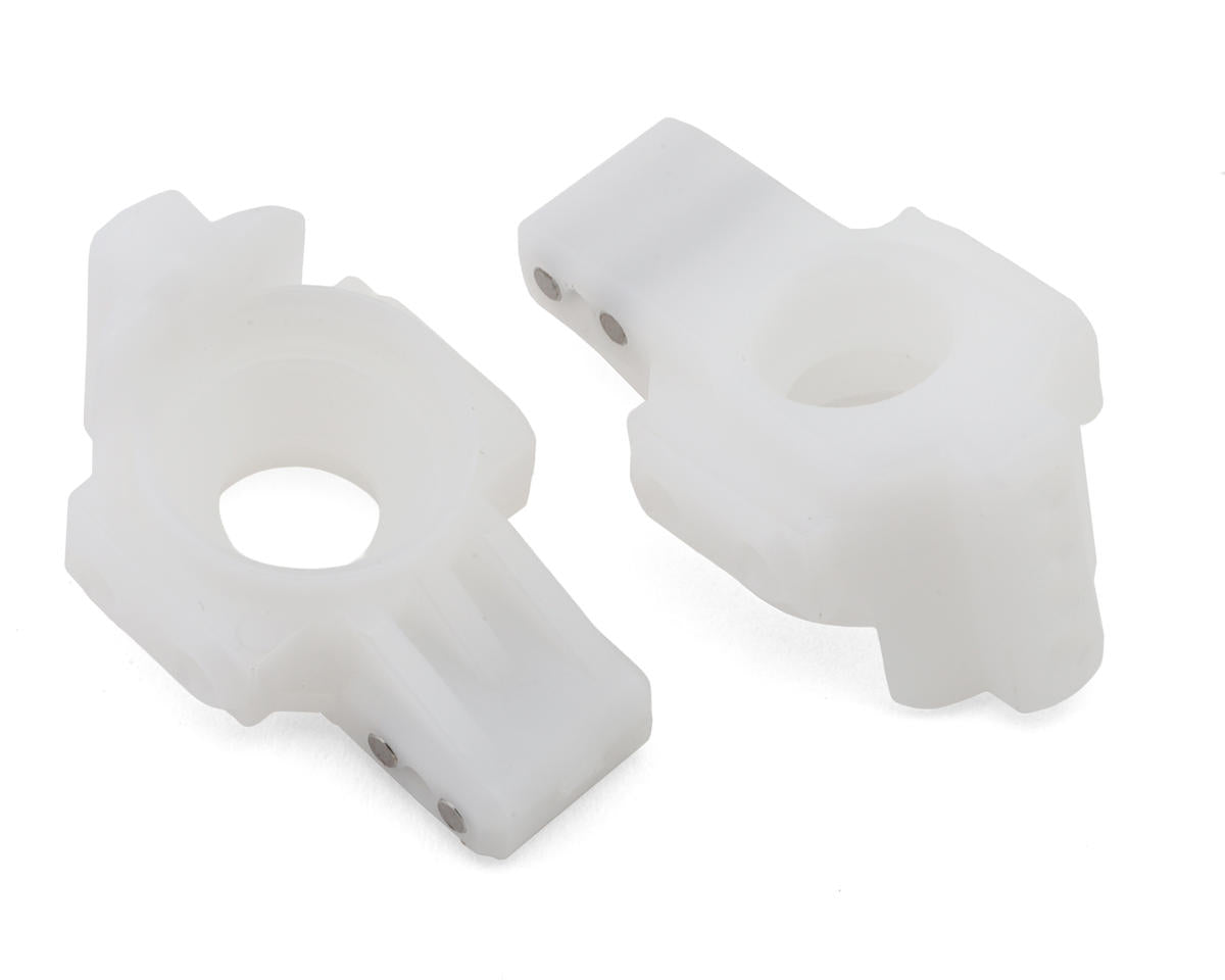 Topline Reve D RDX Rear Hub Carriers (White) (2) (Type U)(TDW-TP-655)