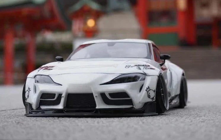 Addiction RC REAL GRADE - Toyota Supra A90 PANDEM w 3D DECALS (SWB 247mm) AD-RB4