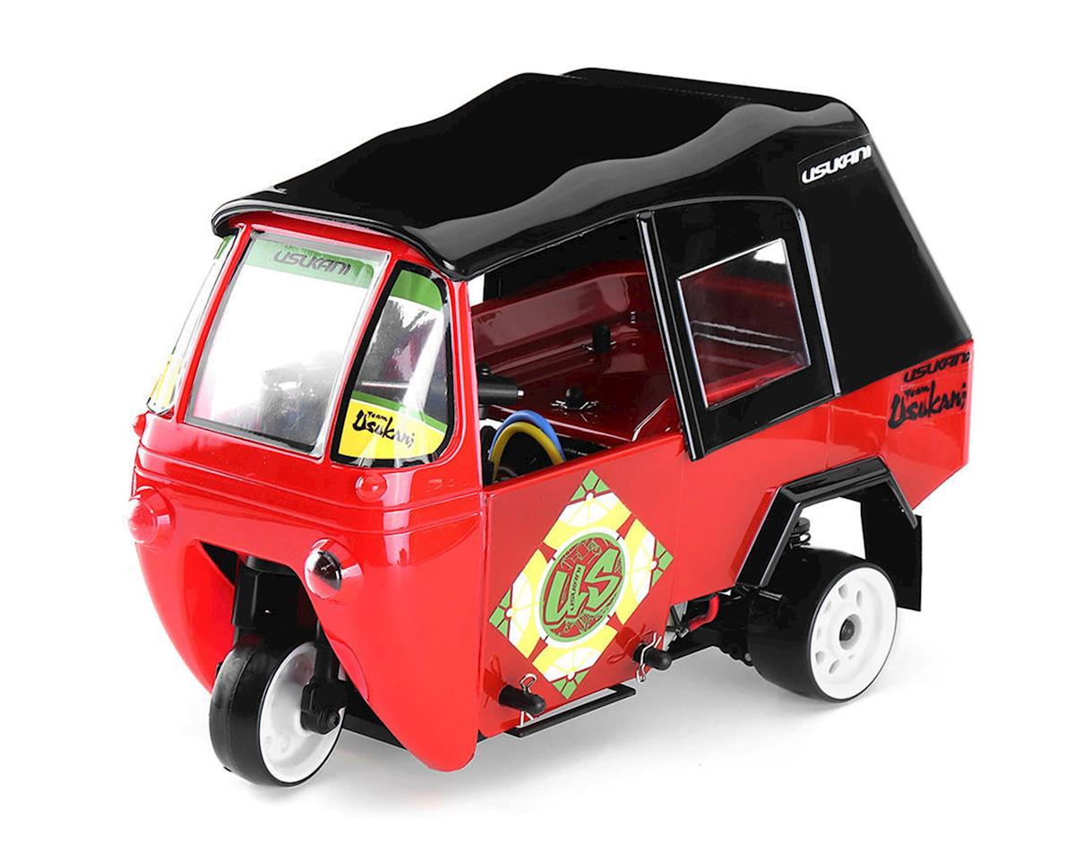 Usukani D3T 1/8 RC Drift Tricycle Chassis Kit (Clear) (BAJCICA Body) (USU-US88201)