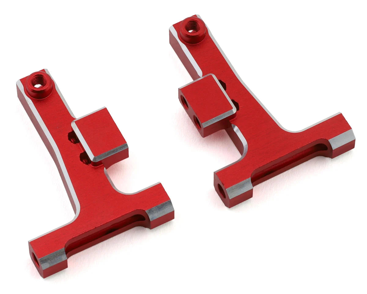 Yokomo Aluminum Front Lower T-Arm Set (Red) (2) (Short) (RD/SD) (YOKY2-008FTR)