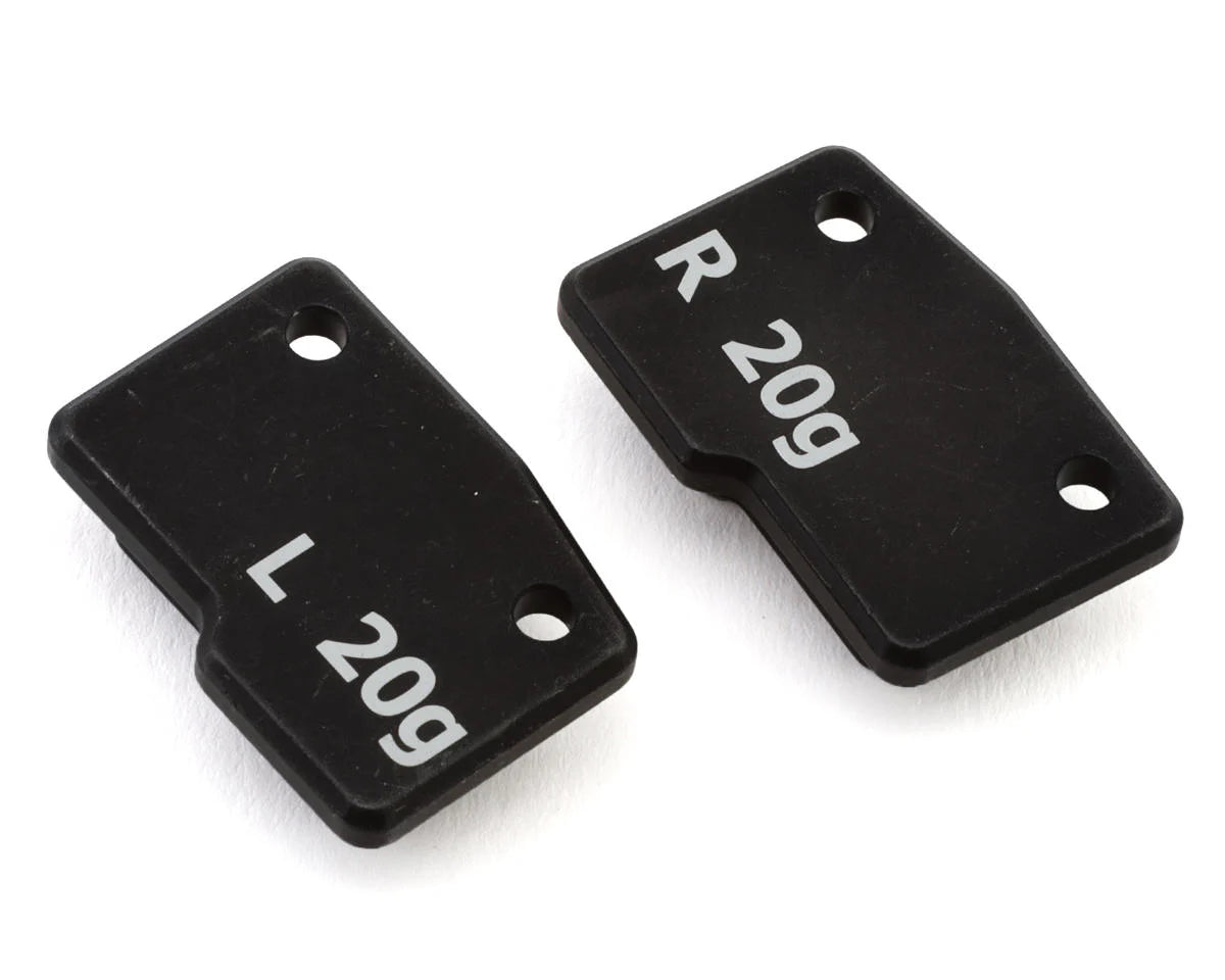 Yokomo RD2.0/SD2.0 Rear "H" Arm Brass Weights (20g) (2) (YOKY2-008RW20)