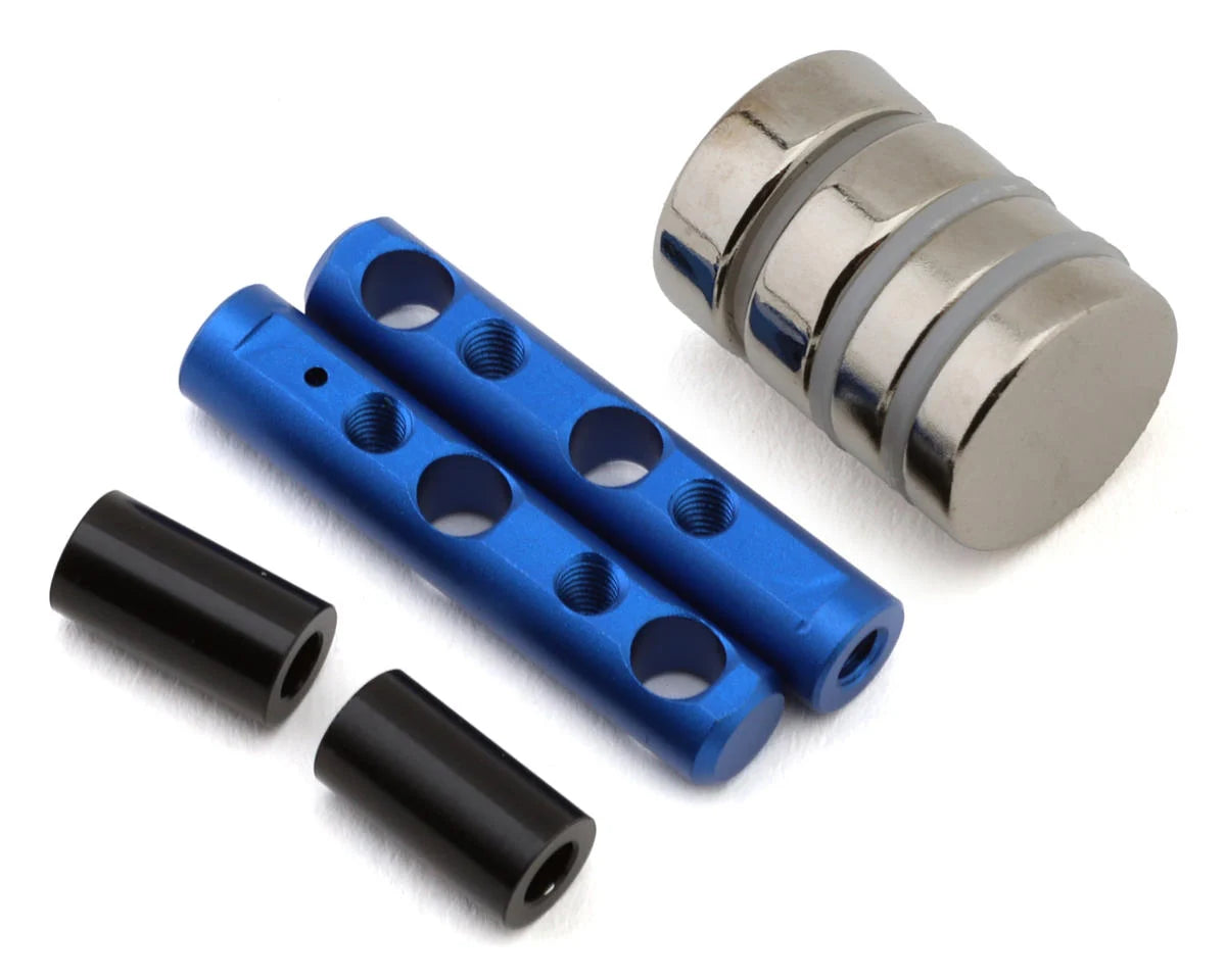 Yokomo Rear Magnetic Body Mount (Blue) (YOKZS-016MGRBL)