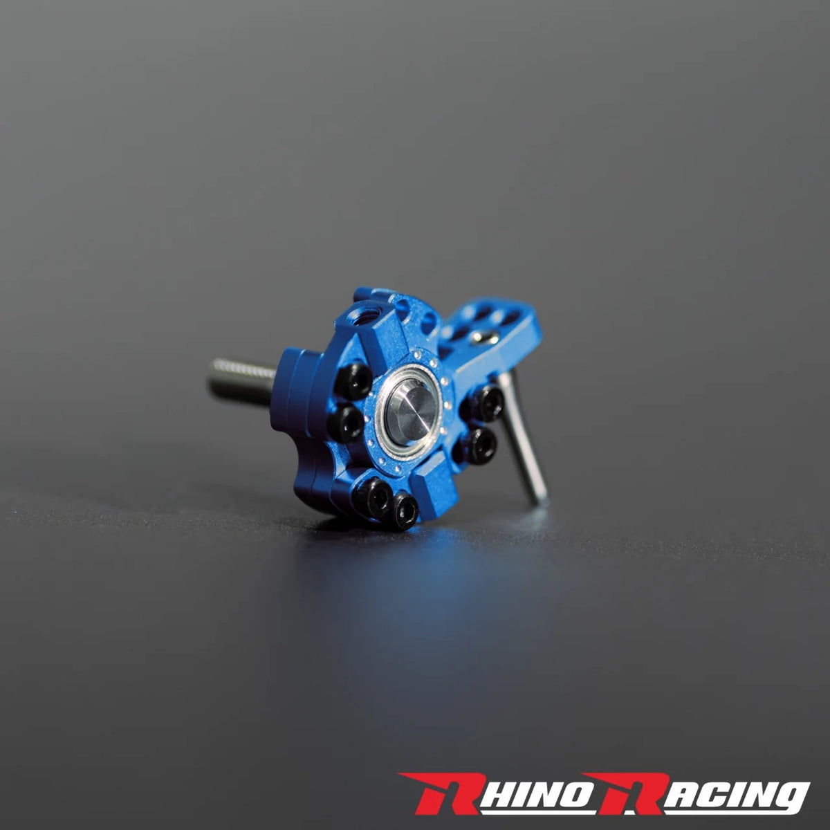 Rhino Racing SHARK - SR Series Front Steering Aluminum Knuckle Set- Blue (RR-1405BL)