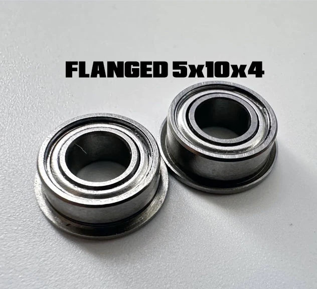 Rhino Racing 5x10x4mm FLANGED Bearing  (Main Shaft SHARK)- 2 PACK [Rhino Racing] RR-F5x10x4(2PC)