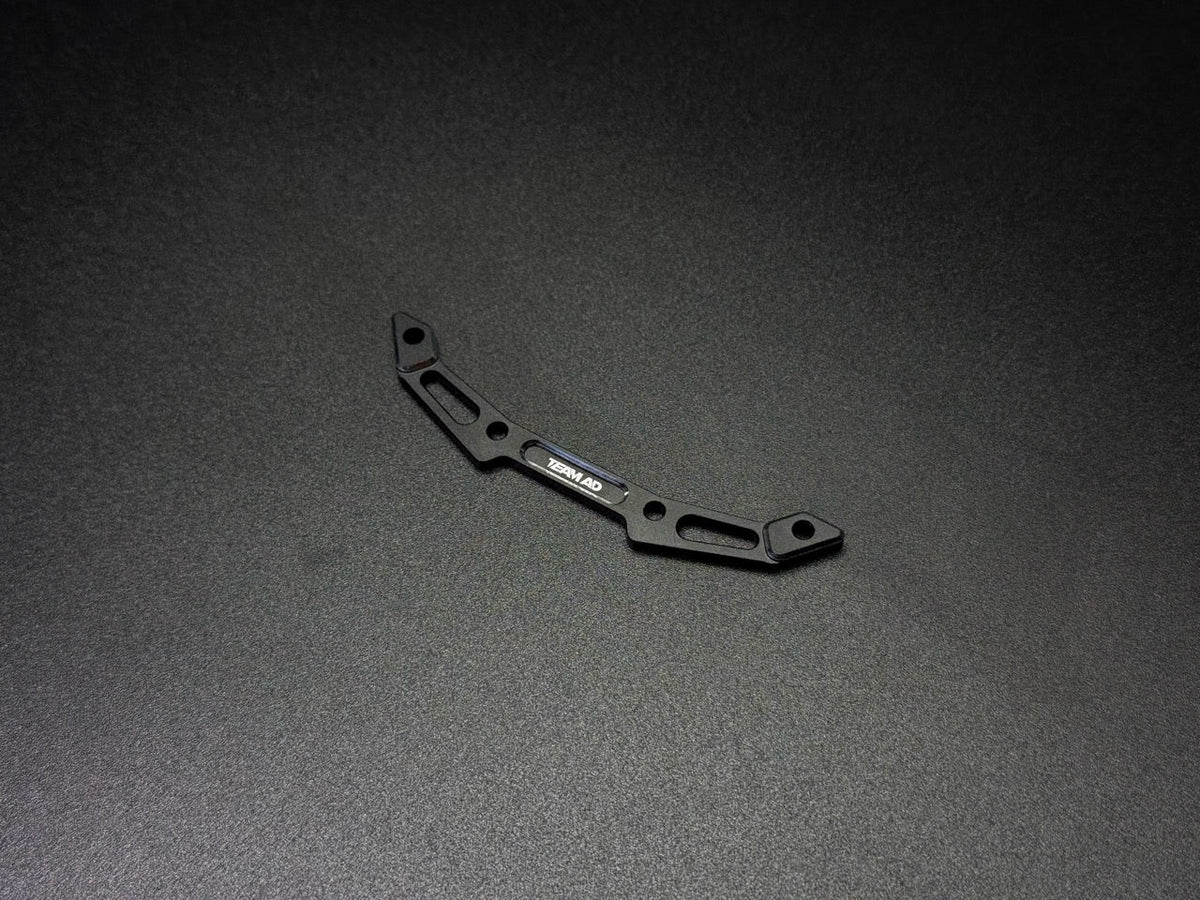 Team AD Aluminum Front Body Post Mount Brace for RC Drift Cars – Black, Red, Purple (AD-9041)