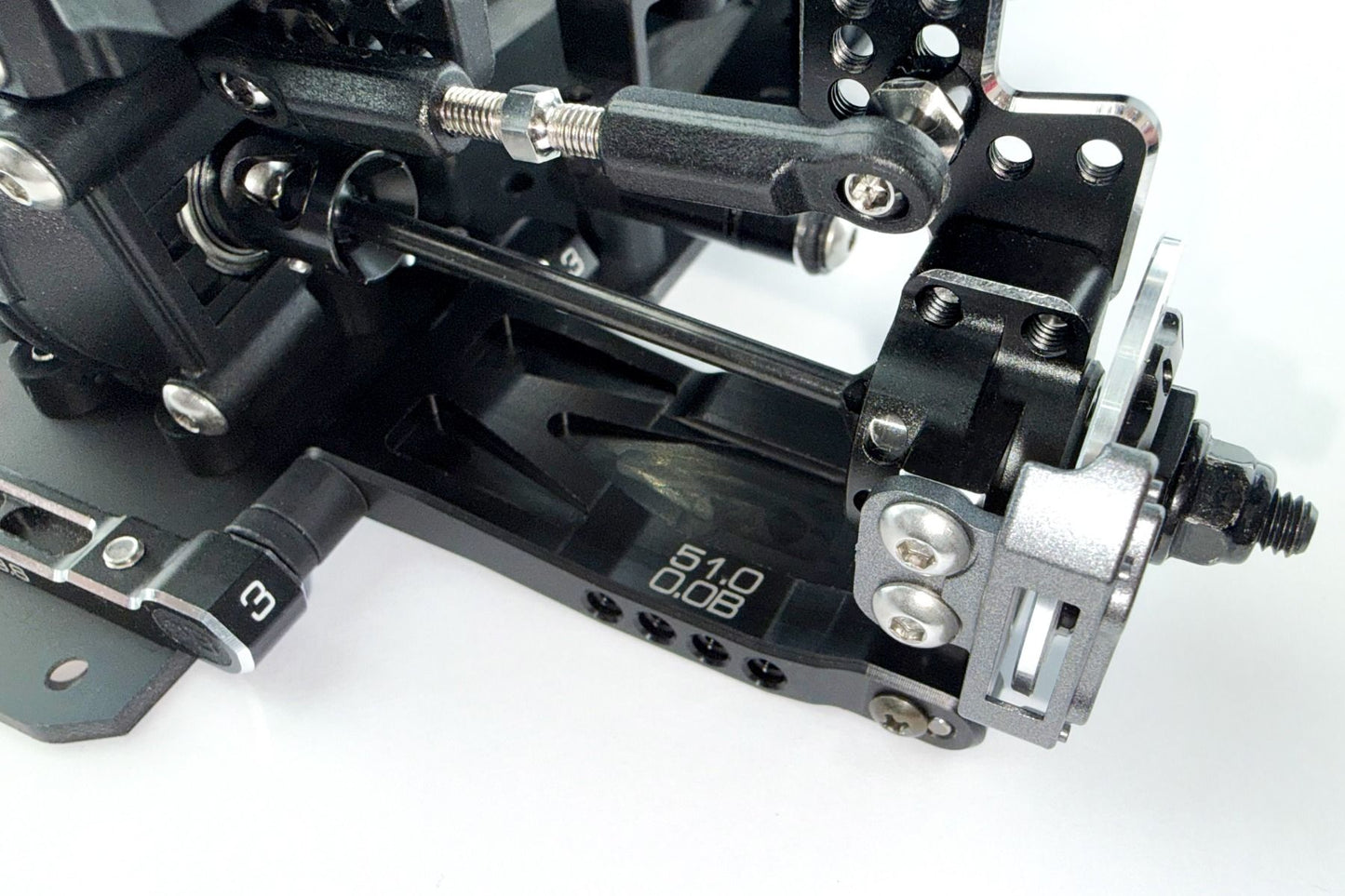 Reve D HT Rear Lower Suspension arm (51mm, 0D)(RD-024-0) (High Traction)