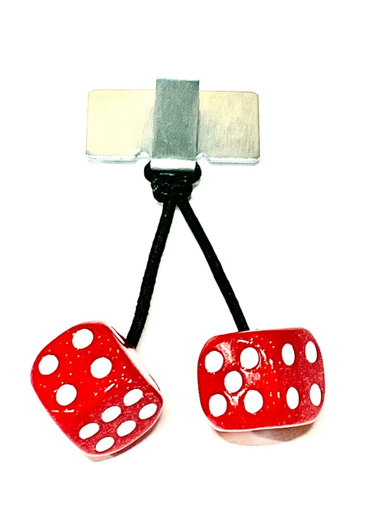 ETO Works Fuzzy Dice GLITTER Edition RED