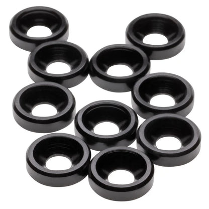 1UP Racing Premium Aluminum Countersunk Spacers - RC Drift Chassis Hardware (10pk)