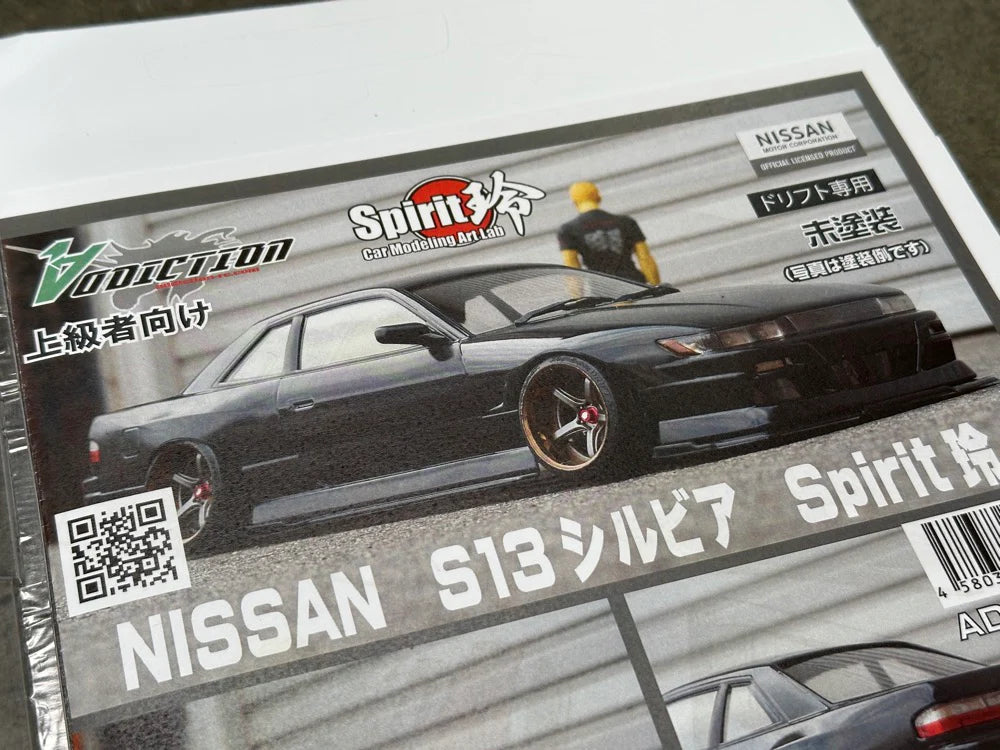 Addiction RC Nissan S13 Silvia SPIRIT REI BODY KIT Edition 1/10 BODY SET AD-HB17