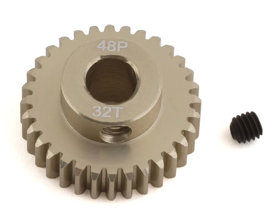ProTek RC 48P Lightweight Hard Anodized Aluminum Pinion Gear (3.17mm Bore)