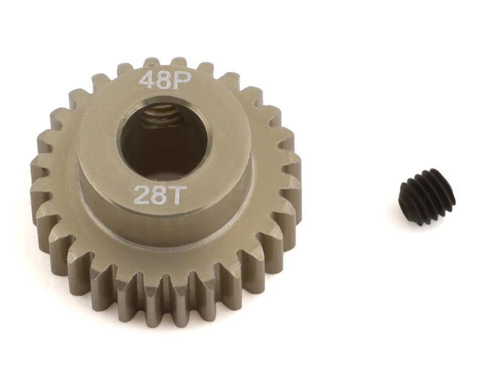 ProTek RC 48P Lightweight Hard Anodized Aluminum Pinion Gear (3.17mm Bore)