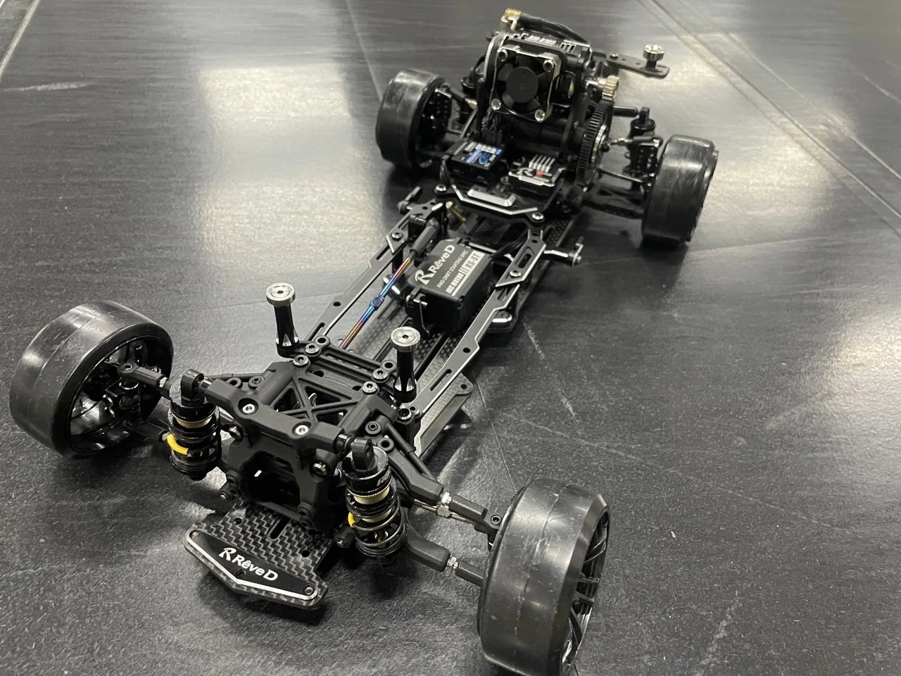 Team AD AD-X series RDX Adjustable Wheelbase Conversion Kit (DDSS) - RED [TEAM AD] AD-9020R