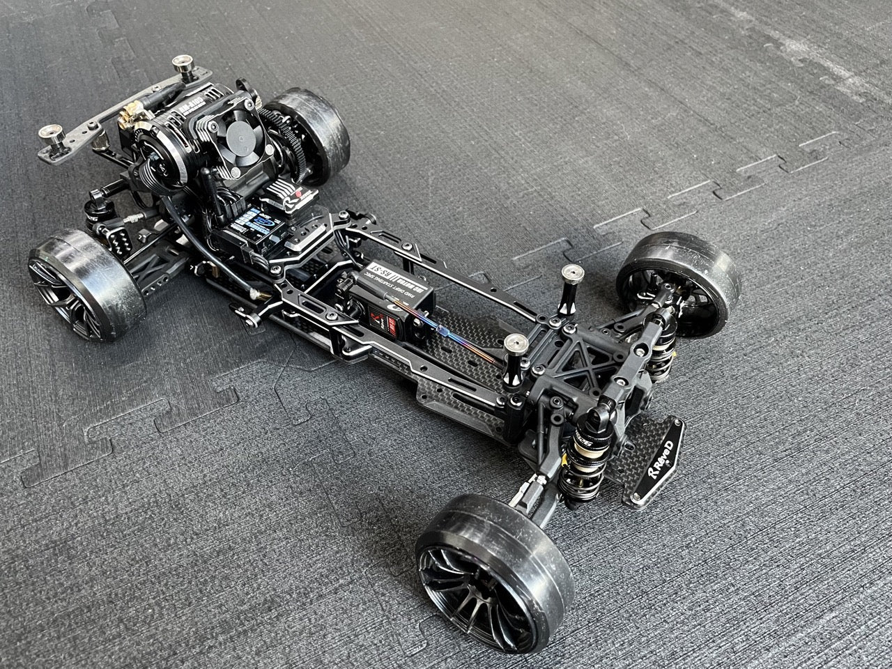 Team AD AD-X series RDX Adjustable Wheelbase Conversion Kit (DDSS) - RED [TEAM AD] AD-9020R