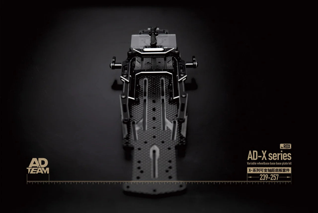 Team AD AD-X series RDX Adjustable Wheelbase Conversion Kit (DDSS) - RED [TEAM AD] AD-9020R