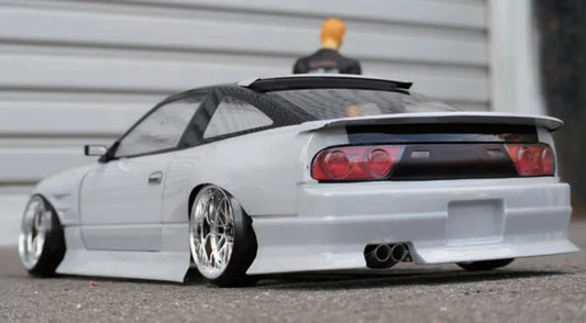 Addiction RC Nissan 180SX Silvia S13 DMAX Widebody Body Set (200mm - 204mm) 1-10 BODY AD-HB12