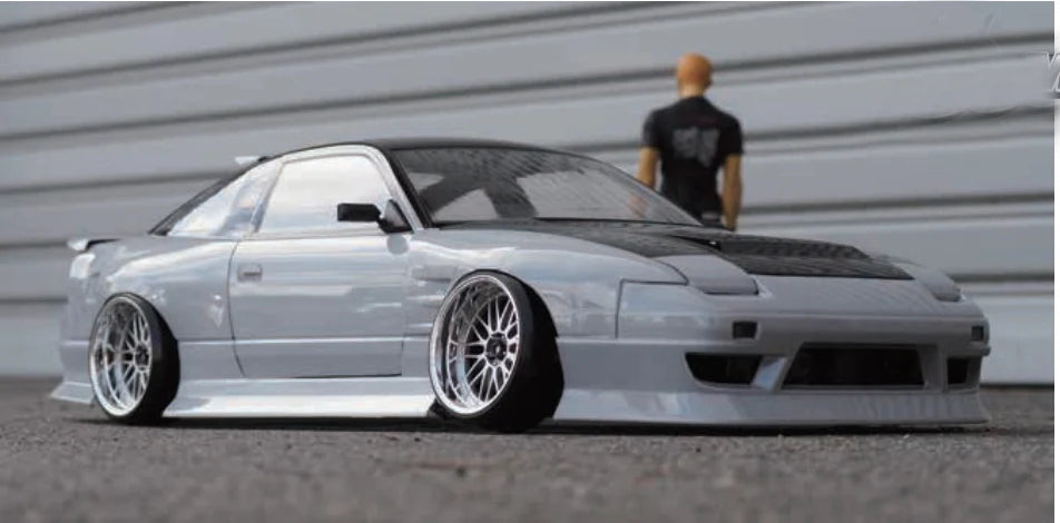 Addiction RC Nissan 180SX Silvia S13 DMAX Widebody Body Set (200mm - 204mm) 1-10 BODY AD-HB12