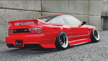 Addiction RC Nissan 180SX Silvia SPIRIT REI スピリット玲 Widebody Body Set (197mm - 200mm) 1-10 BODY [Addiction] AD-HB15B