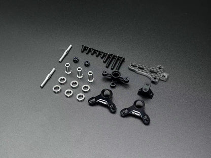 Team AD AD-XF IFS - Horizontal Shock Conversion Kit - BLACK  [Team AD] AD-XF AD-9018B