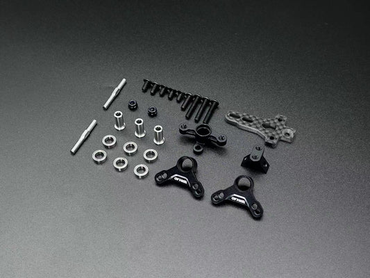 Team AD AD-XF IFS - Horizontal Shock Conversion Kit - BLACK  [Team AD] AD-XF AD-9018B