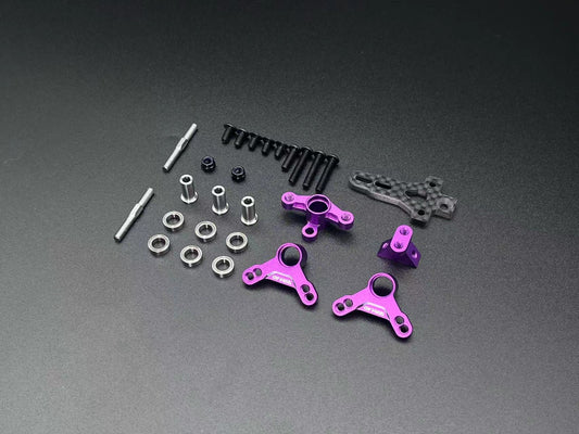 Team AD AD-XF IFS - Horizontal Shock Conversion Kit - PURPLE [Team AD] AD-XF AD-9018P