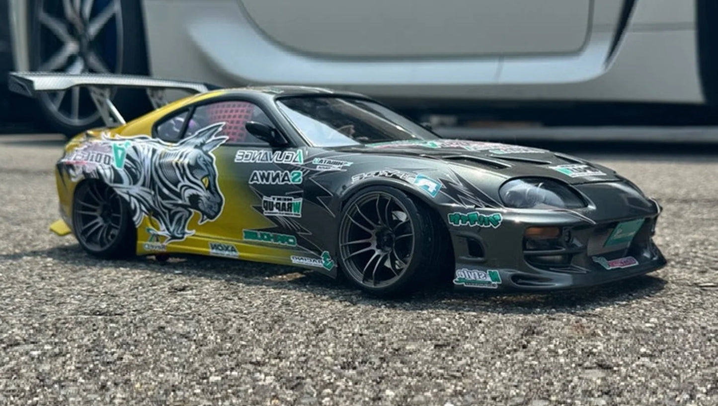 Addiction RC Toyota Supra JZA80 BOMEX Widebody Body Set 1-10 (255mm wheelbase) A80 AD-RB16