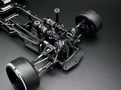 Team AD AD-XF IFS - Horizontal Shock Conversion Kit - BLACK  [Team AD] AD-XF AD-9018B