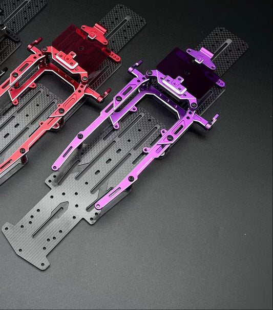 Team AD AD-X series RDX Adjustable Wheelbase Conversion Kit (DDSS) - PURPLE [TEAM AD] AD-9020P