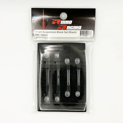 Rhino Racing SHARK - Suspension Block Set -  Black [Rhino Racing] RR-1300B