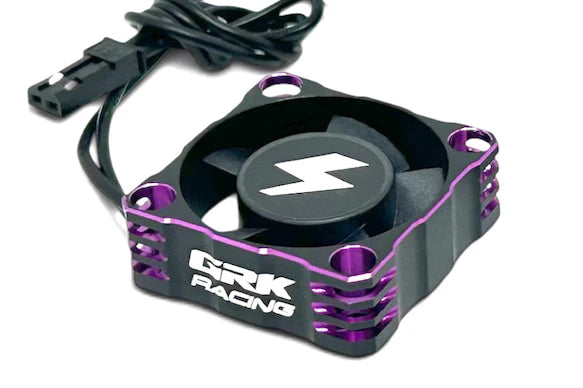 Shibata DR GRK RACING Aluminum Cooling fan (Purple)