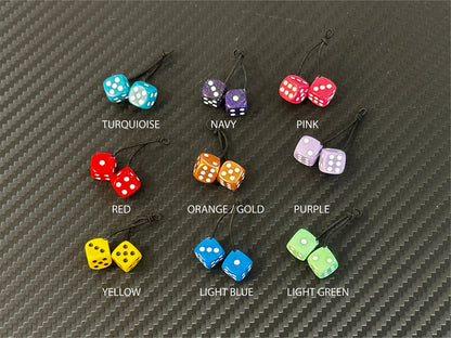 ETO Works Fuzzy Dice GLITTER Edition (Turquois) (ETW-FD-TQ)