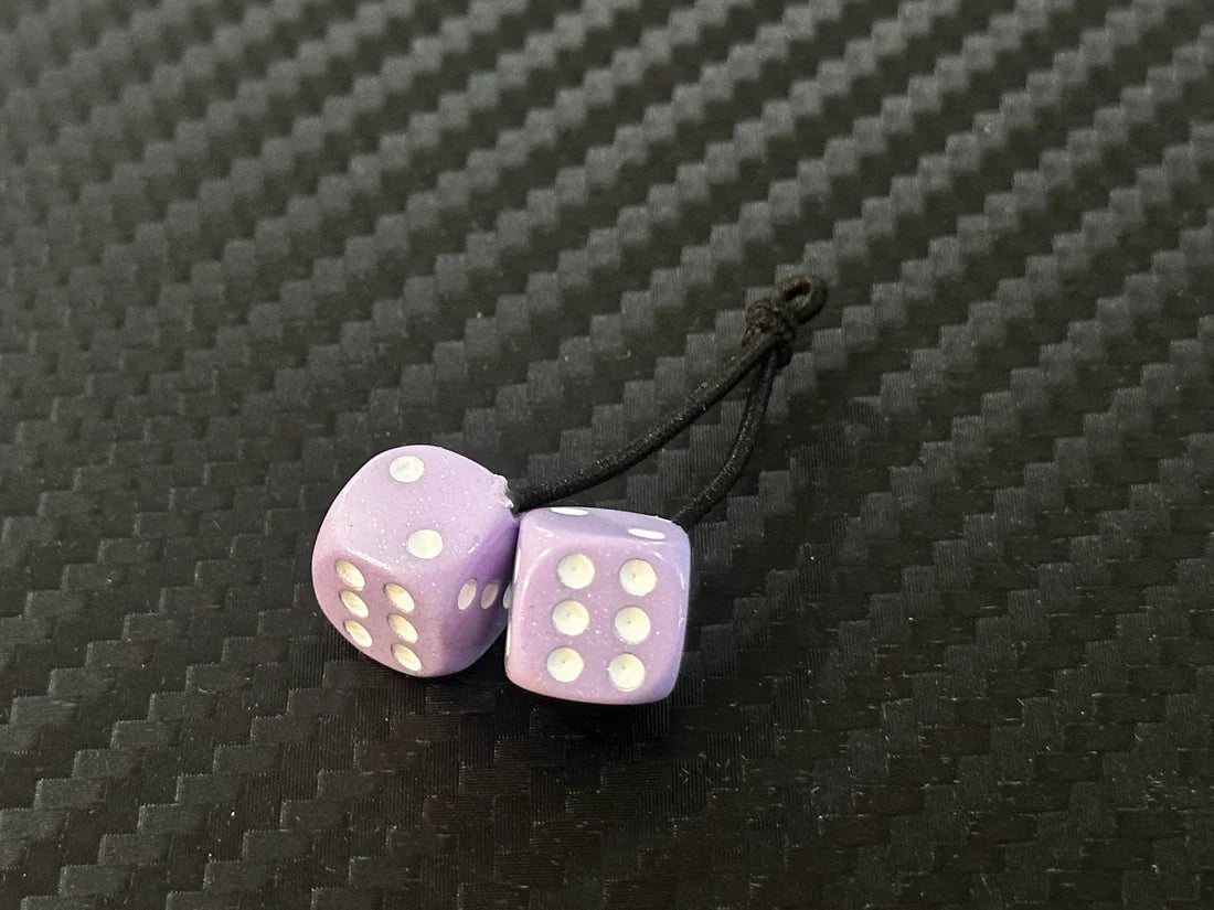 ETO Works Fuzzy Dice GLITTER Edition (Lavender) ETW-FD-LV)