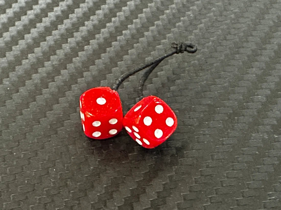 ETO Works Fuzzy Dice GLITTER Edition (Red) (ETW-FD-RD)