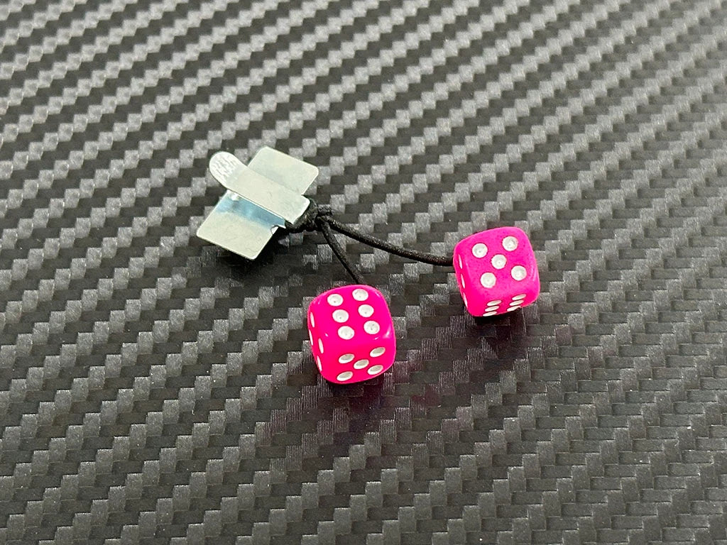 ETO Works Fuzzy Dice Neon Pink (FA-NE-PINK)