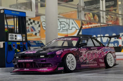 Addiction RC Nissan S13 Silvia ORIGIN LAB FUJIO 2023 (w- TAKA LIVERY) [Addiction RC] AD-HB16-FUJIO
