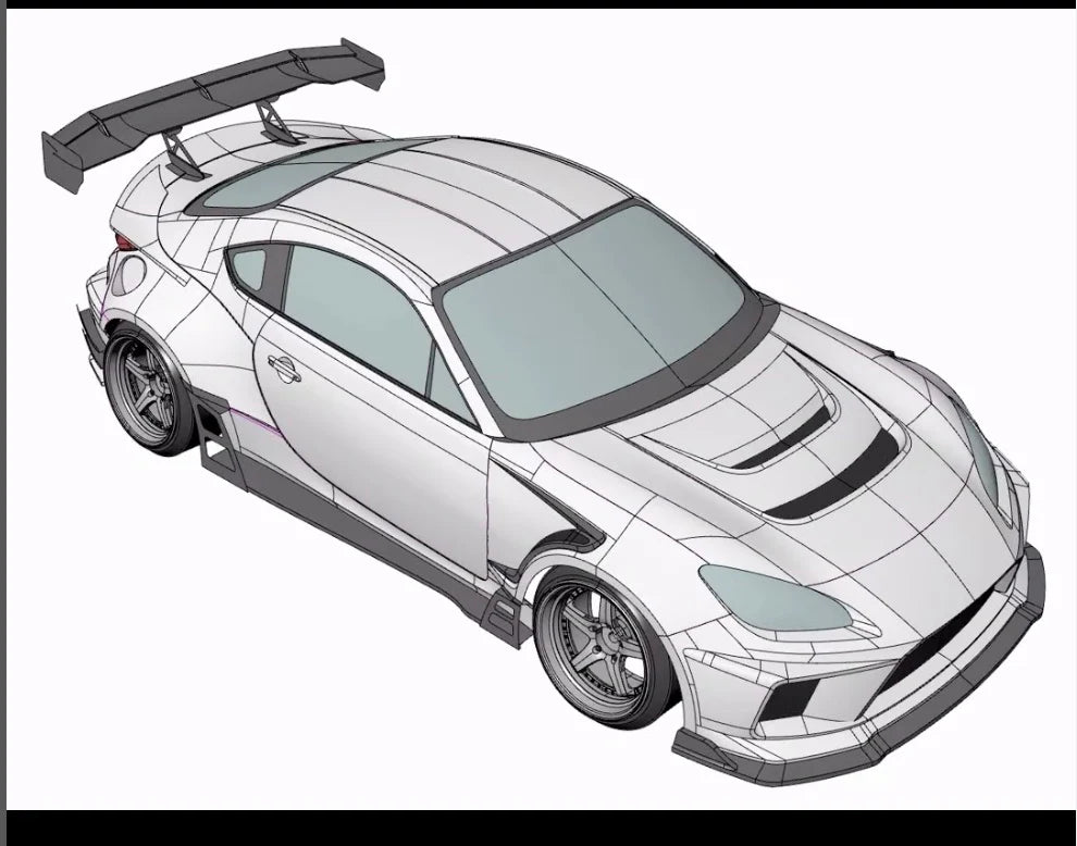Addiction RC TOYOTA GR86 Naoki Nakamura Street Ver. 1-10 AD-RB17